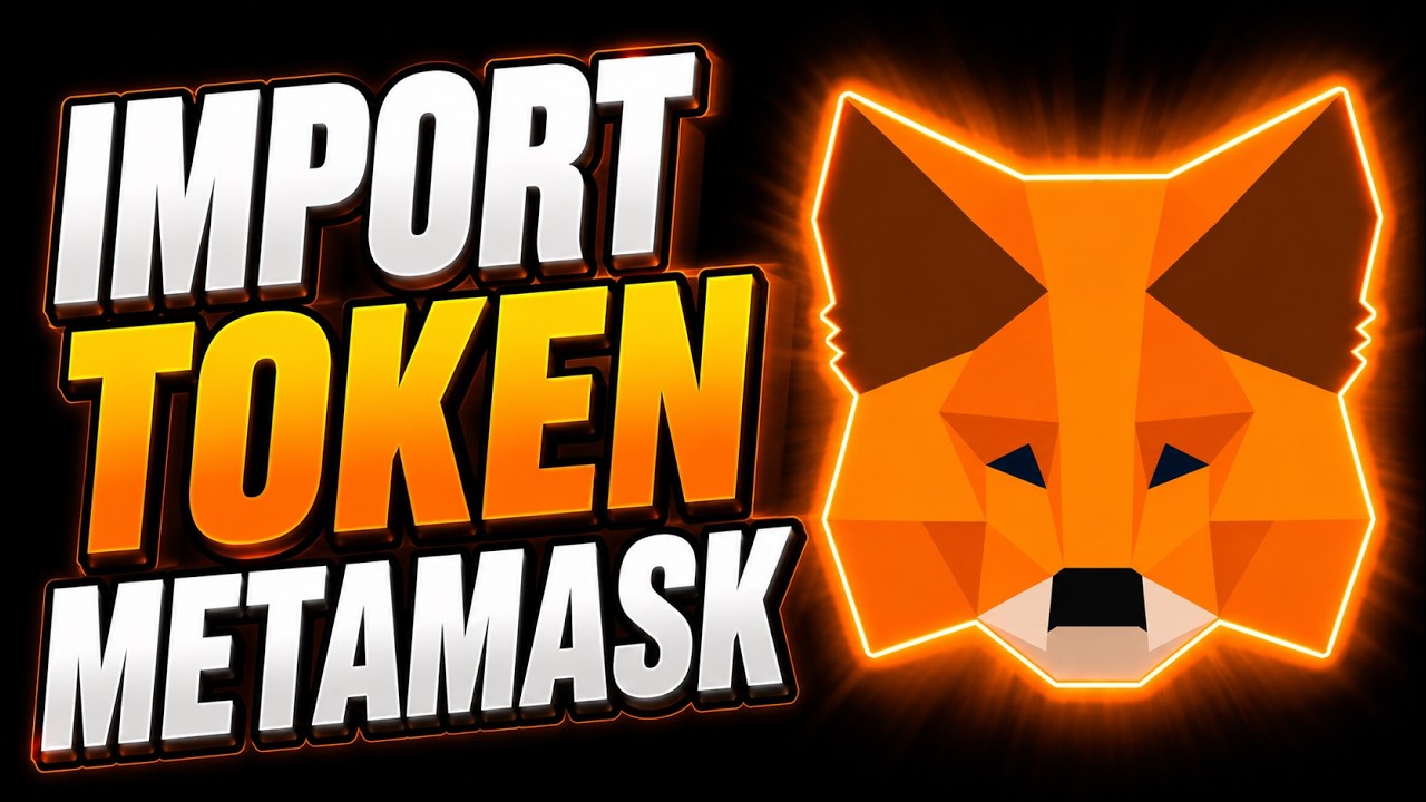 How To Add A Token To MetaMask Import Tokens(2026)