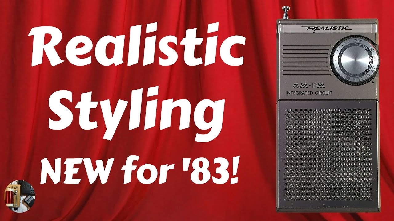 Realistic 12-715 Classic AM FM Radio Review
