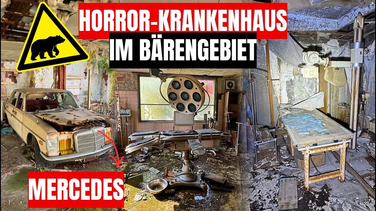 LOSTPLACE // VERLASSENES HORROR-KRANKENHAUS 🏥 in JAPAN! 🇯🇵CHEFARZT lässt SELTENEN MERCEDES zurück! 😱