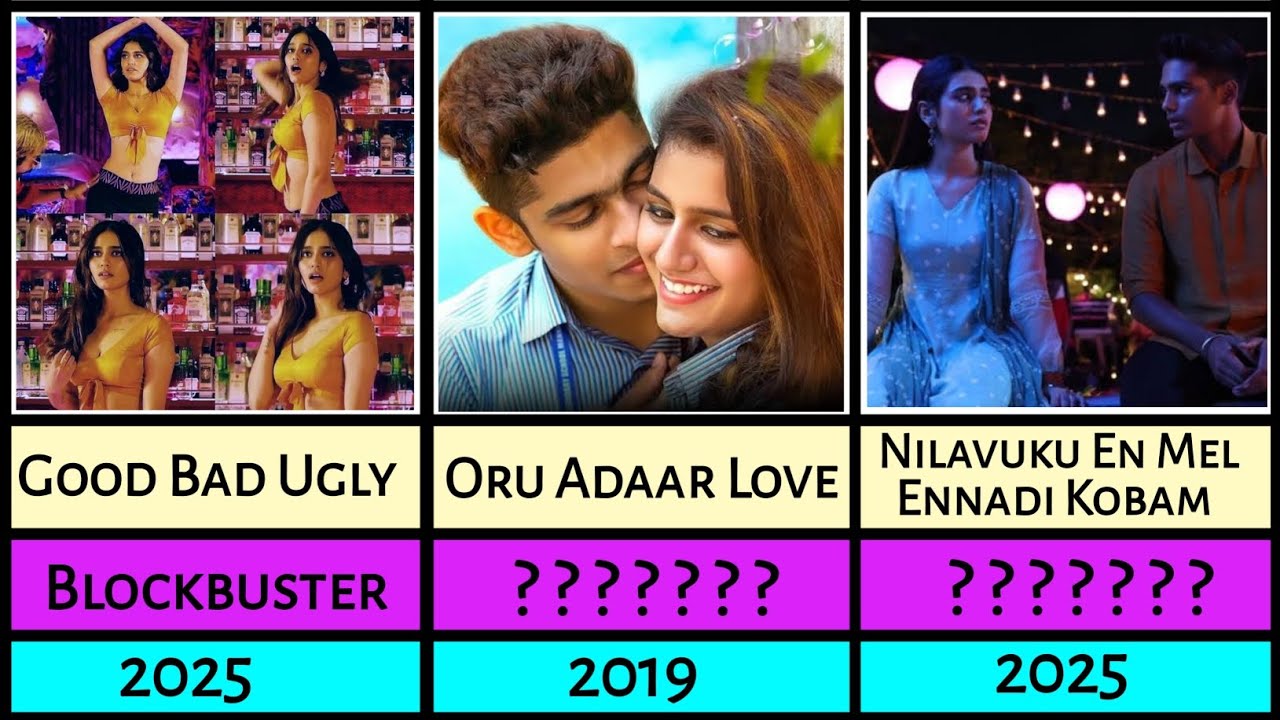 Priya Prakash Varrier &ndash; All Movies List | Blockbuster, Hit & Flop Verdicts | Good Bad Ugly |