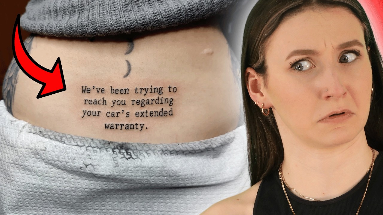 Funniest Back Tattoos People Regret Getting Part 7