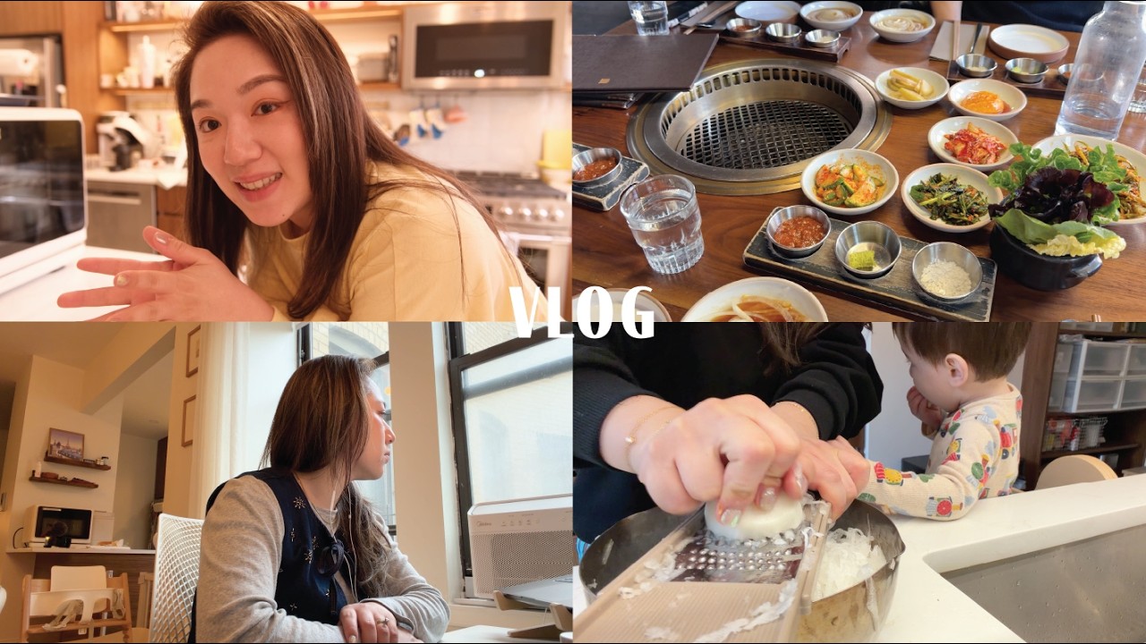 Vlog｜陪我新工作第一週｜超快手晚餐靈感｜VanessaLiao