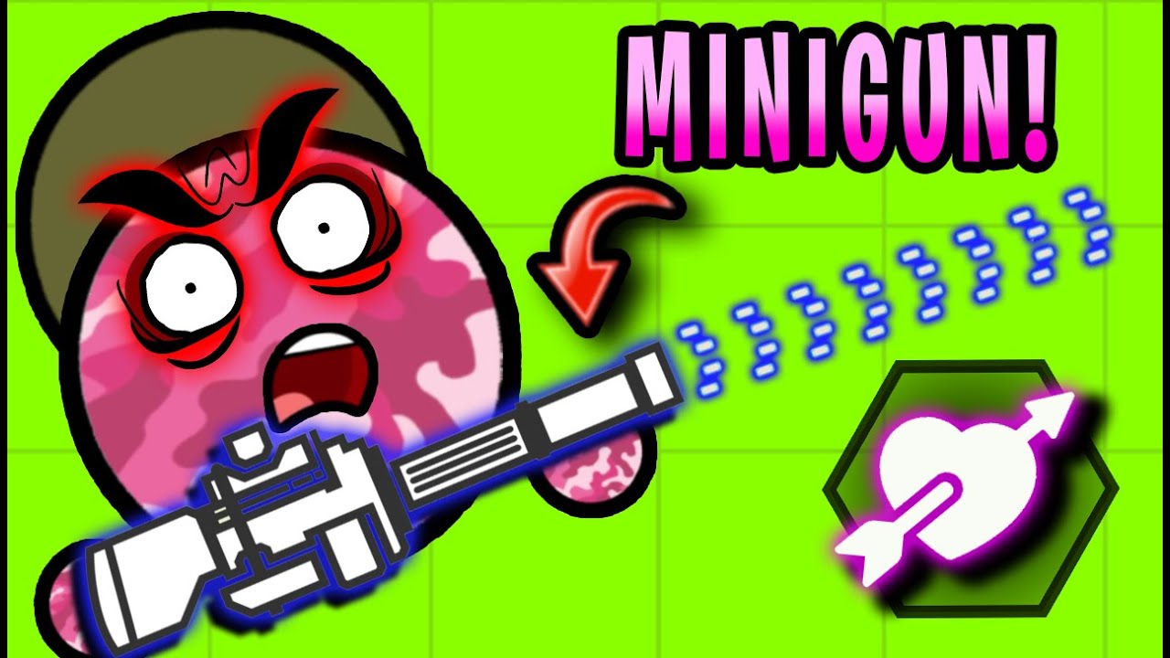 Surviv.io МИНИ-ПУШКА — Это лучшее новое оружие!? (Обновление Survivio ко Дню святого Валентина)
