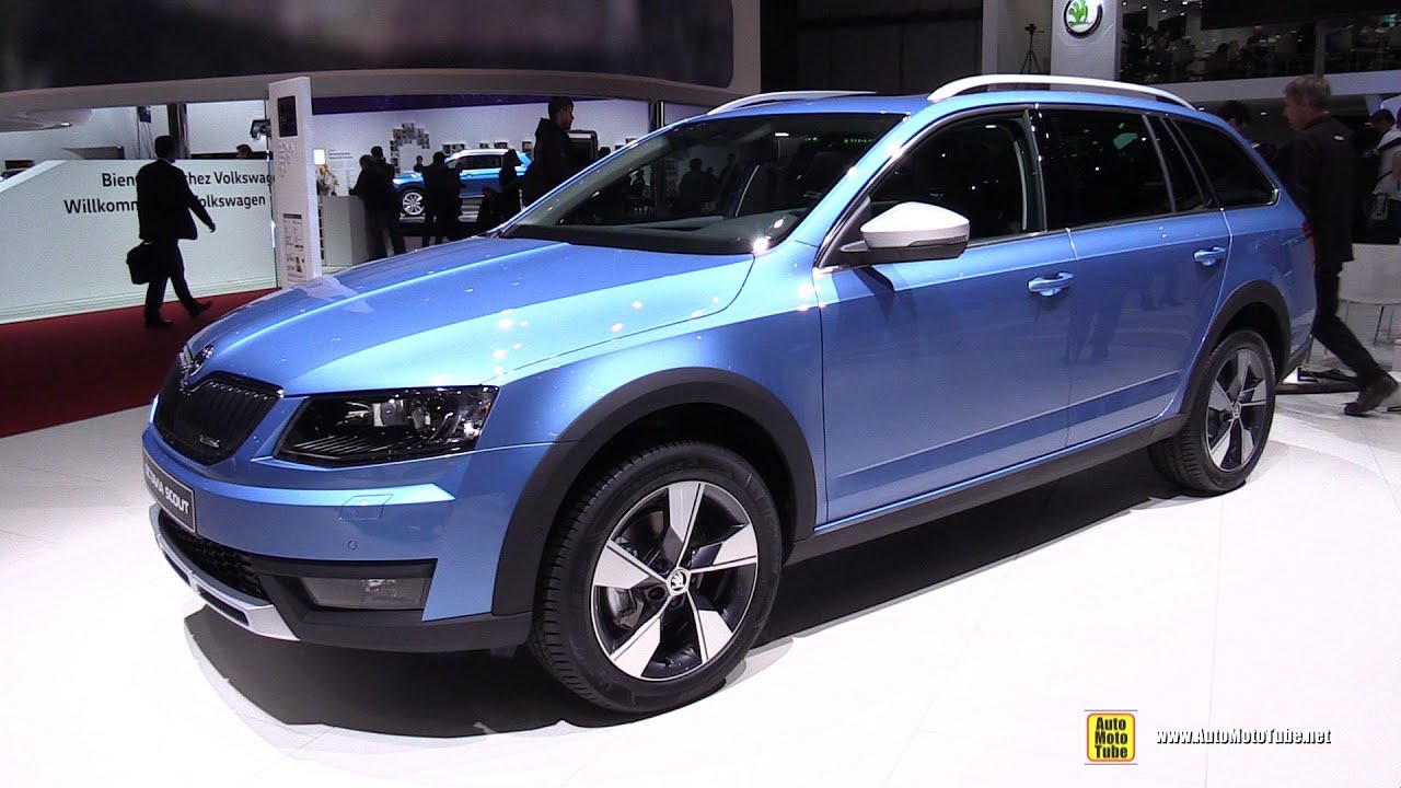 2016 Skoda Octavia Combi Scout 2.0 TDI - Exterior and Interior Walkaround - 2016 Geneva Motor Show
