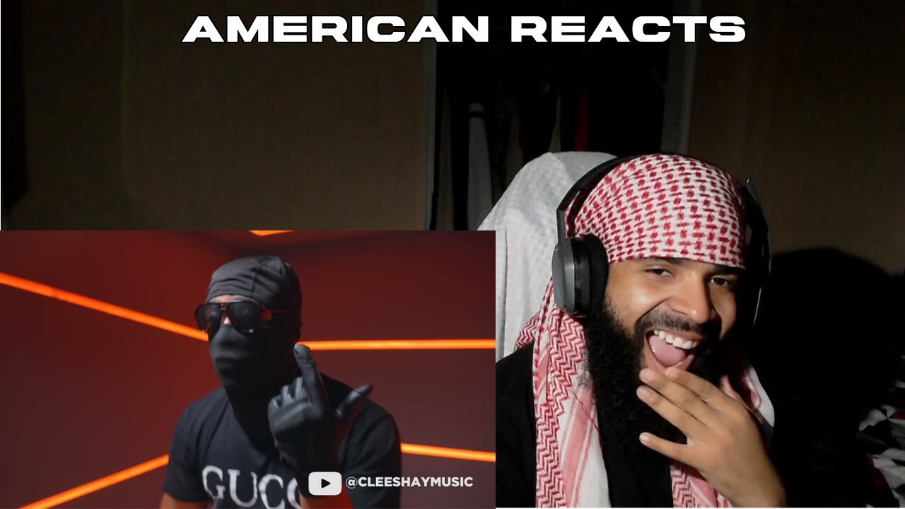 American Reacts To | Cleeshay - Ocean Eyes Freestyle | JDZmedia  (UK)