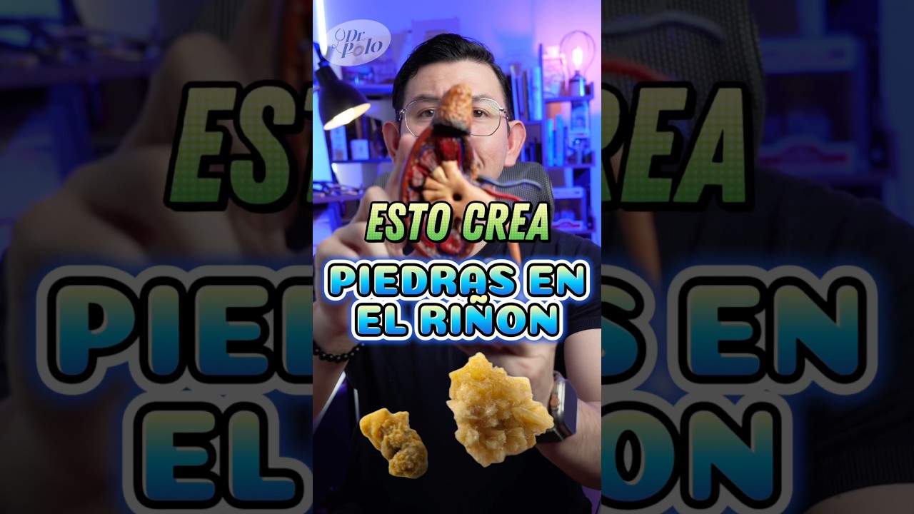 Esto CAUSA PIEDRAS en el RI&Ntilde;&Oacute;N 💧🥹 m&aacute;s en IG #medicina #sabiasque #curiosidades