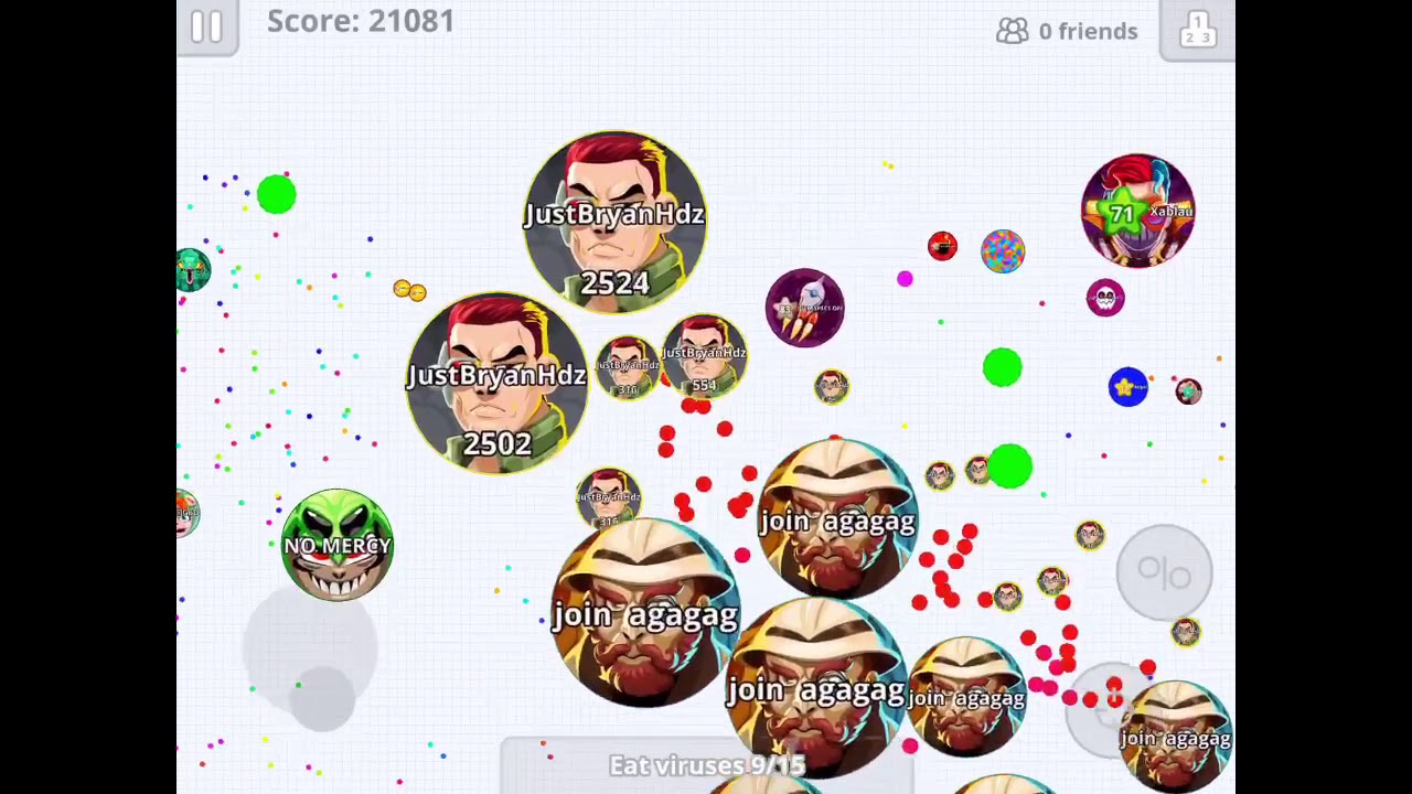 AGAR.IO REVENGE ON AXL WOLFS!!!!!