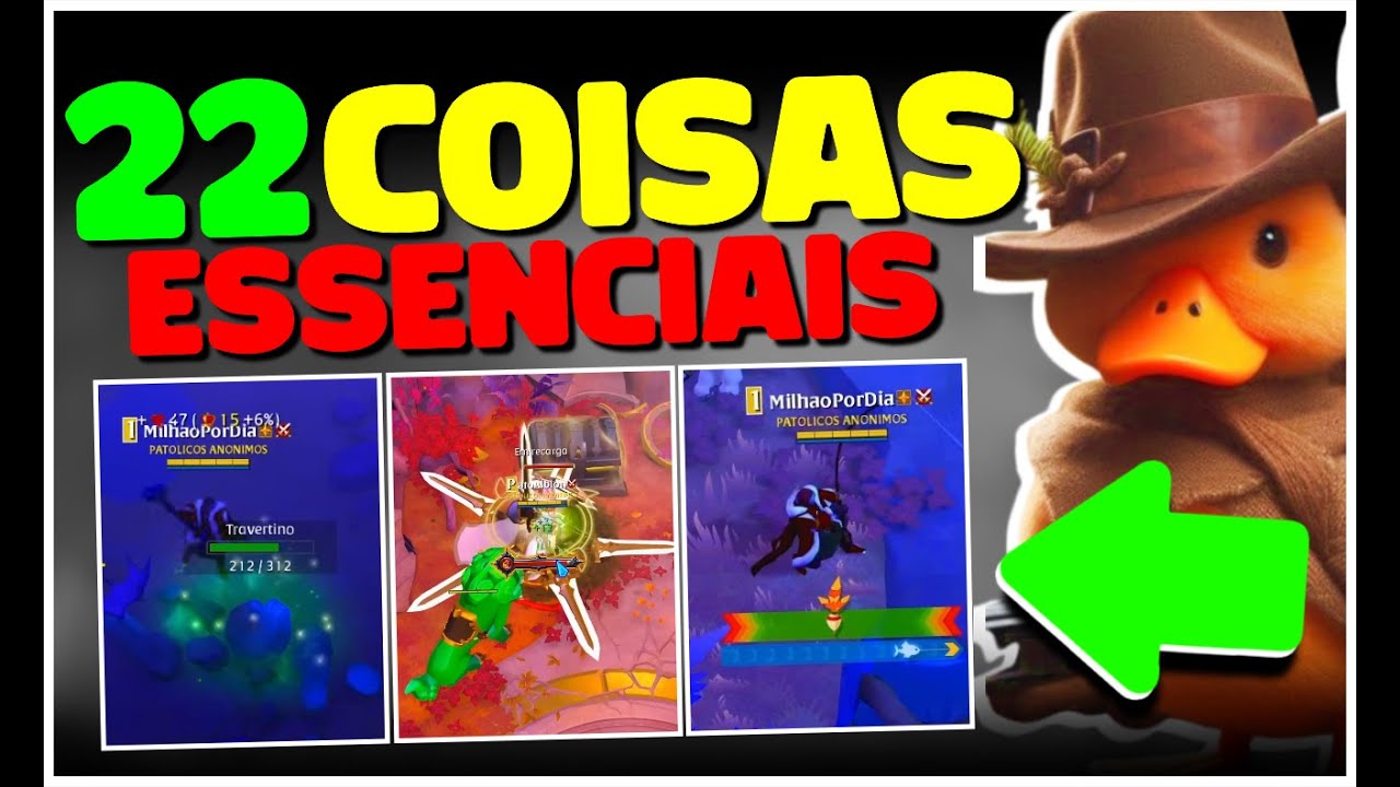 22 DICAS ESSENCIAIS QUE TODO JOGADOR DE ALBION ONLINE DEVERIA SABER