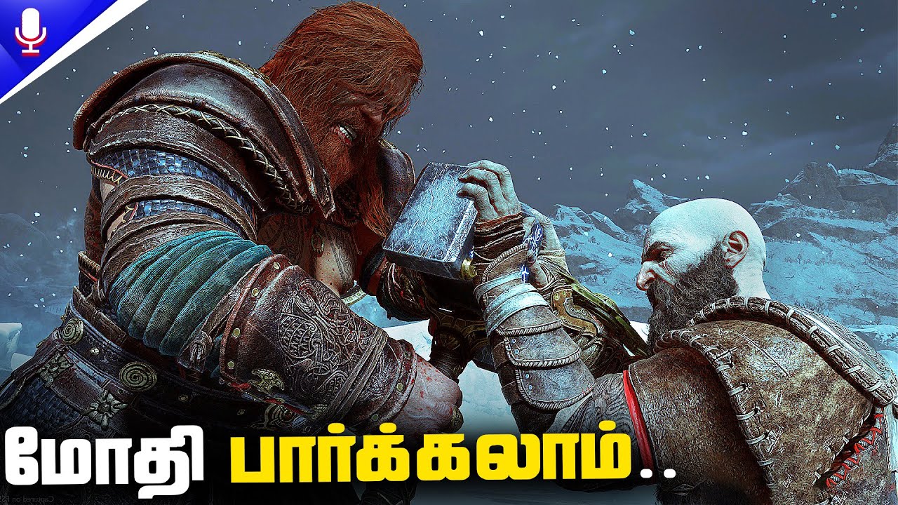 God of War Ragnarok Kratos vs Thor - Tamil Full Gameplay