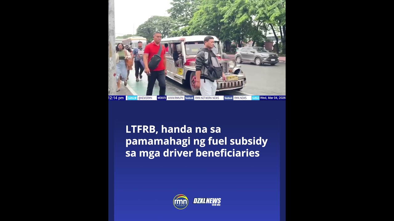 LTFRB, handa na sa pamamahagi ng fuel subsidy sa mga driver beneficiaries