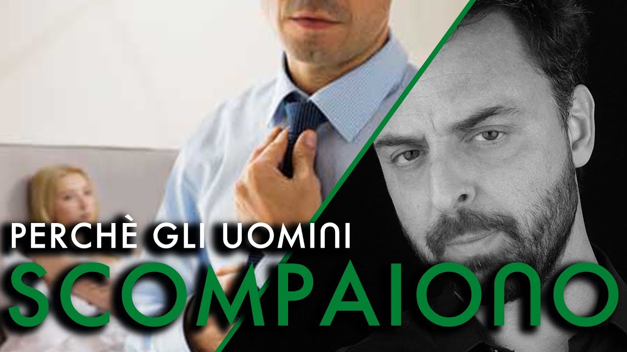 Perchè gli uomini scompaiono