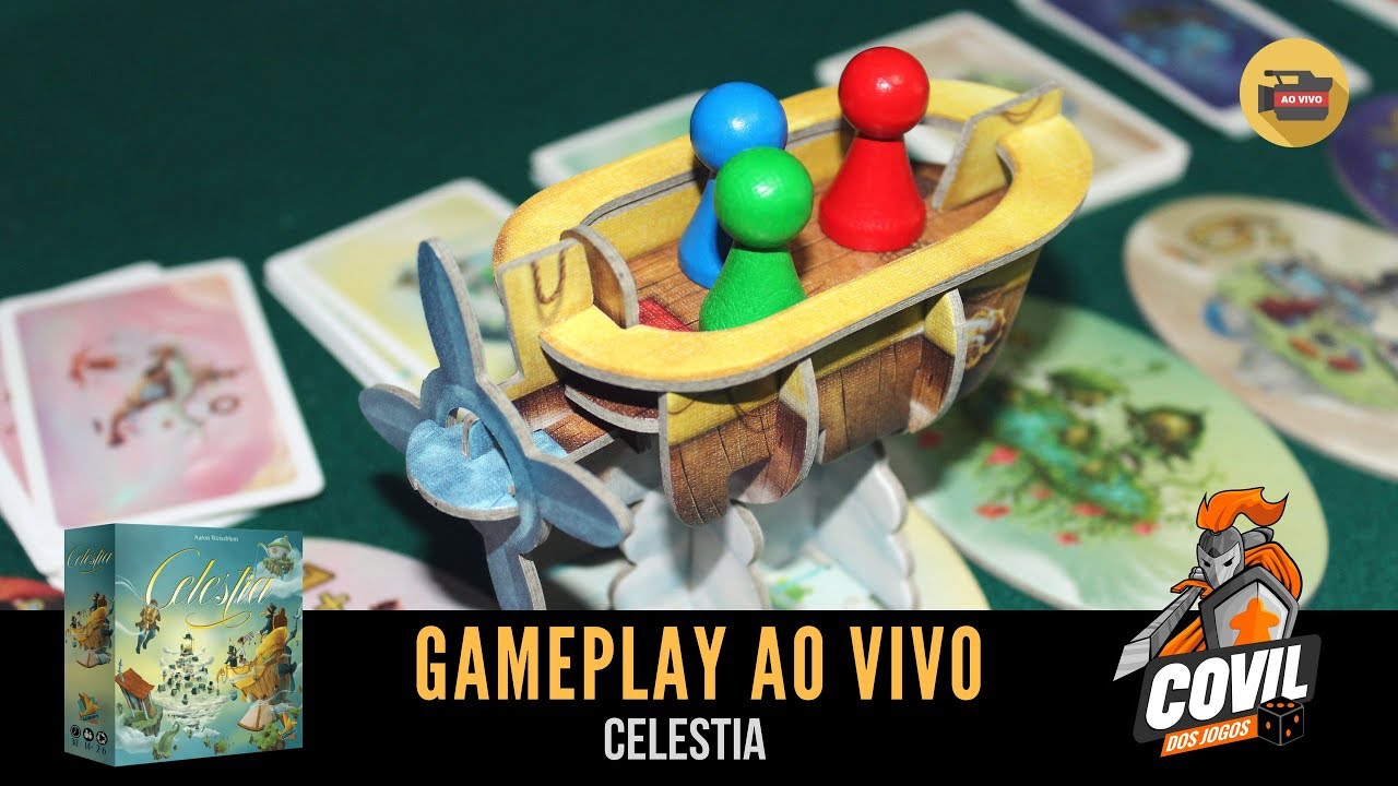 Covil dos Jogos - Gameplay Celestia (Ao Vivo)