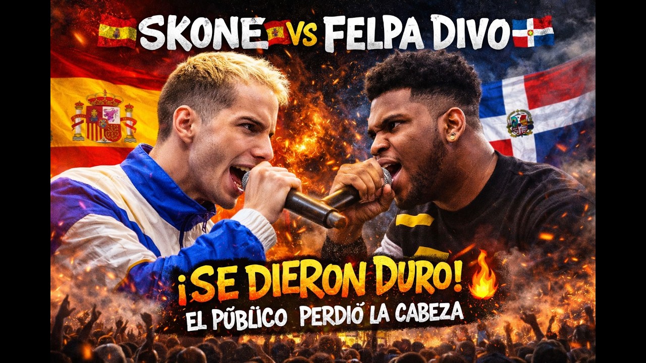 SKONE VS FELPA DIVO 💣 Se Dieron Sin Piedad y el Público Perdió el Control