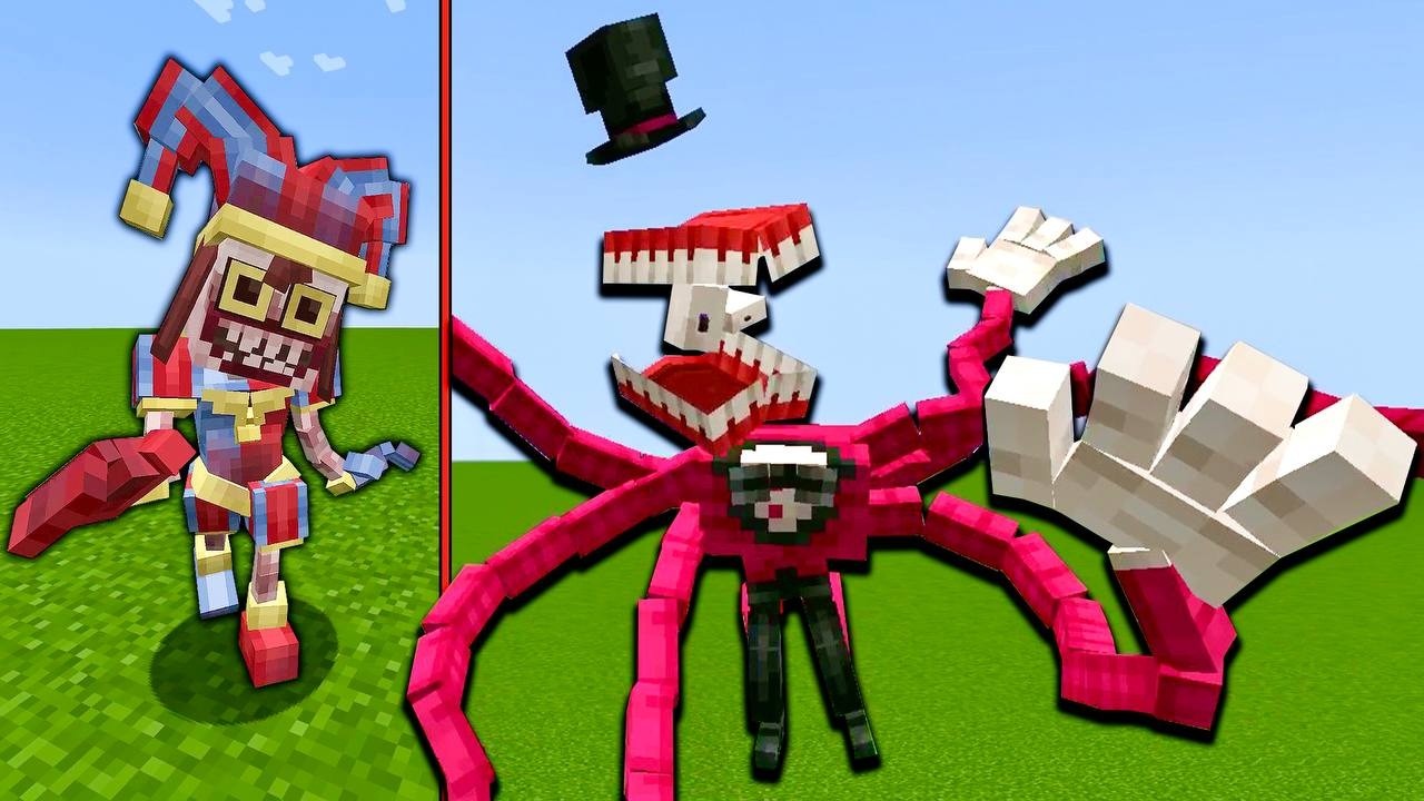 ЛУЧШИЙ МОД НА УДИВИТЕЛЬНЫЙ ЦИФРОВОЙ ЦИРК В МАЙНКРАФТ The Amazing Digital Circus Minecraft