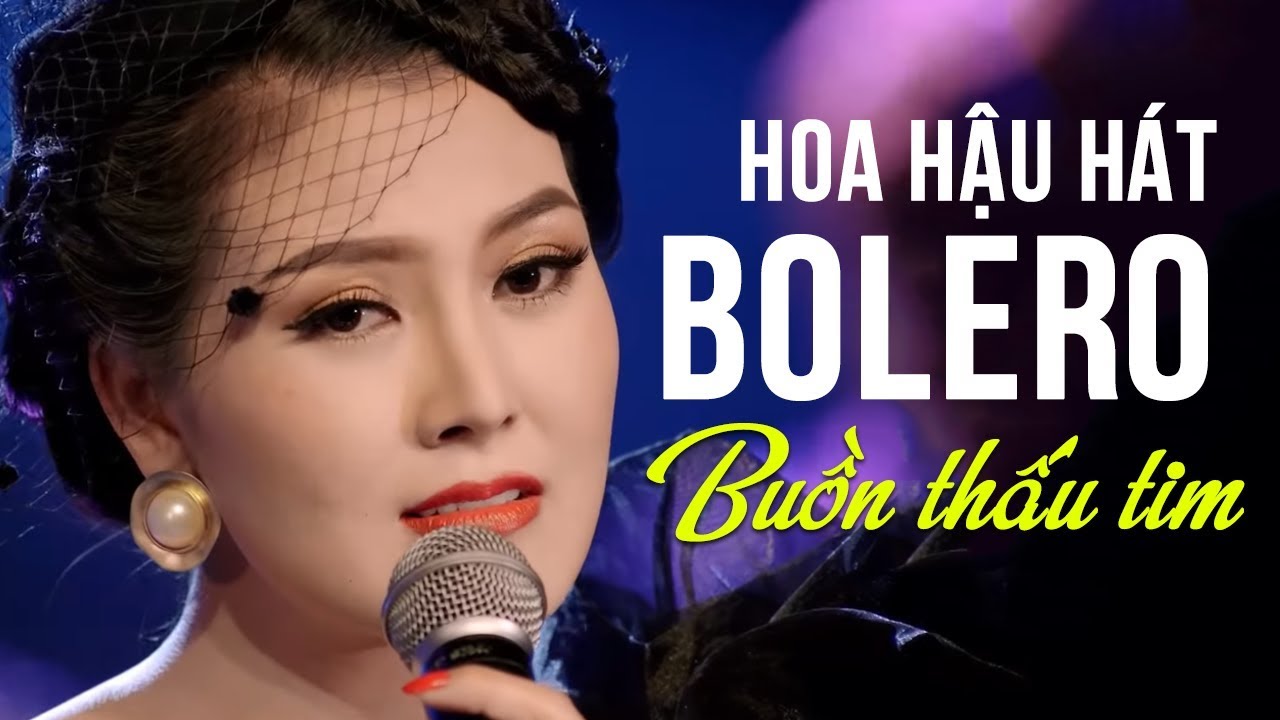 Hoa Hậu KIM THOA Hát Bolero Hay Nhất 2018 | LK Nhạc Vàng Bolero BUỒN THẤU TIM