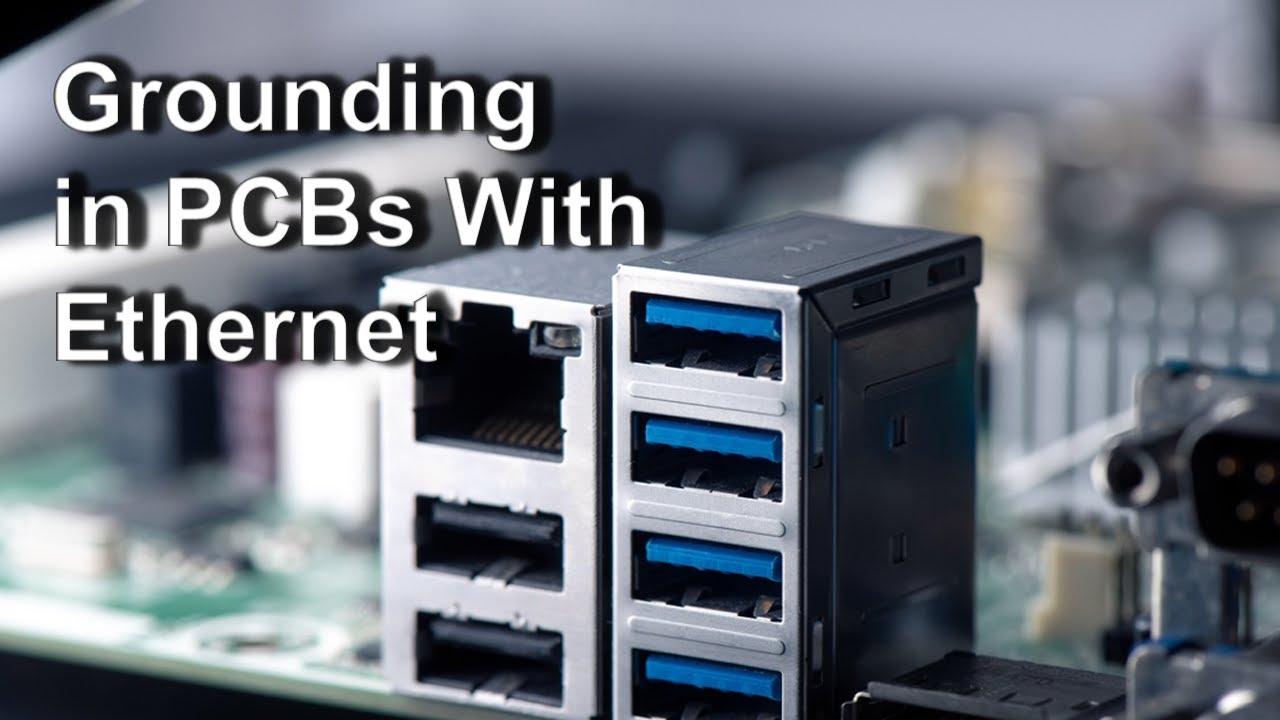 Isolated Grounds in PCBs With Ethernet #electronics #ethernetswitch #pcbdesign