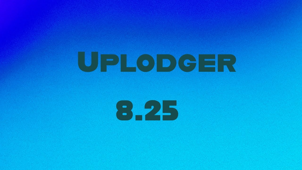 Uplodger (8.25) Jump From 6.0 (60 FPS)