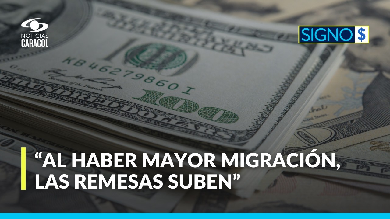 ¿Cuál es el papel de las remesas en la economía de Colombia? Han aumentado un 10% cada año