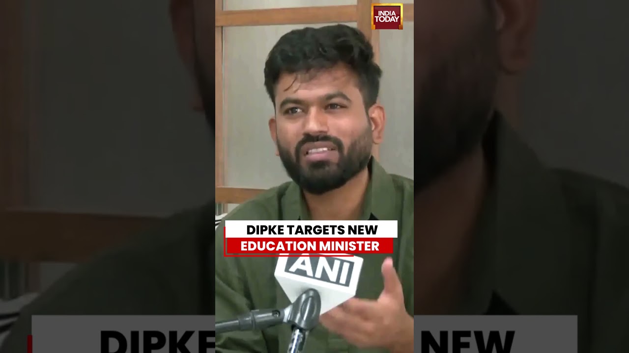 DIPKE TARGETS NEW EDUCATION MINISTER #abhijeetdipke #pralhadjoshi #cjp #shortsviral