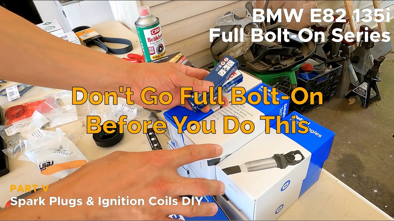 BMW E82 135i Spark Plugs & Ignition Coils DIY | Full Bolt-On Series (Episode 5)