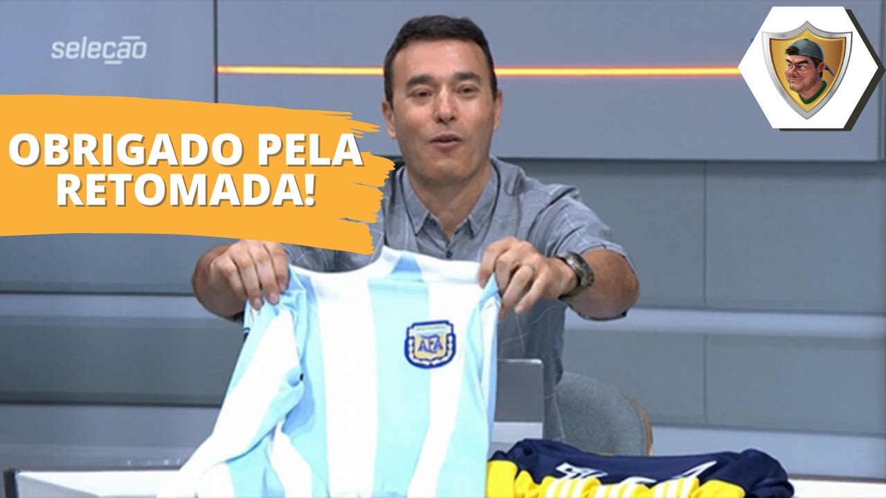 Imprensa devolve torcida pela seleção - Obrigado!