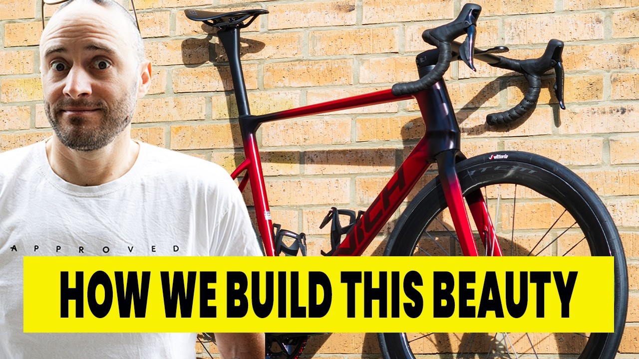 Custom Build Road Bike: 6,915kg Nich Faith Custom Color ordered via e-mails #002