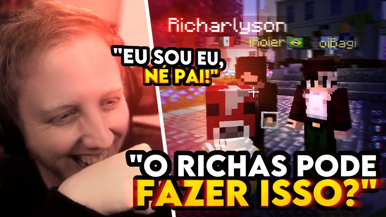 RICHARLYSON НАРУШИЛ ВСЕХ, НАРУШИВ ПРАВИЛА! - QSMP