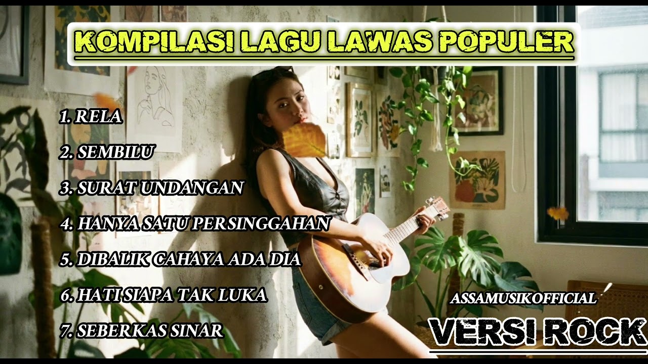 Kompilasi Lagu Lawas Populer 🔥🔥 Versi Rock 