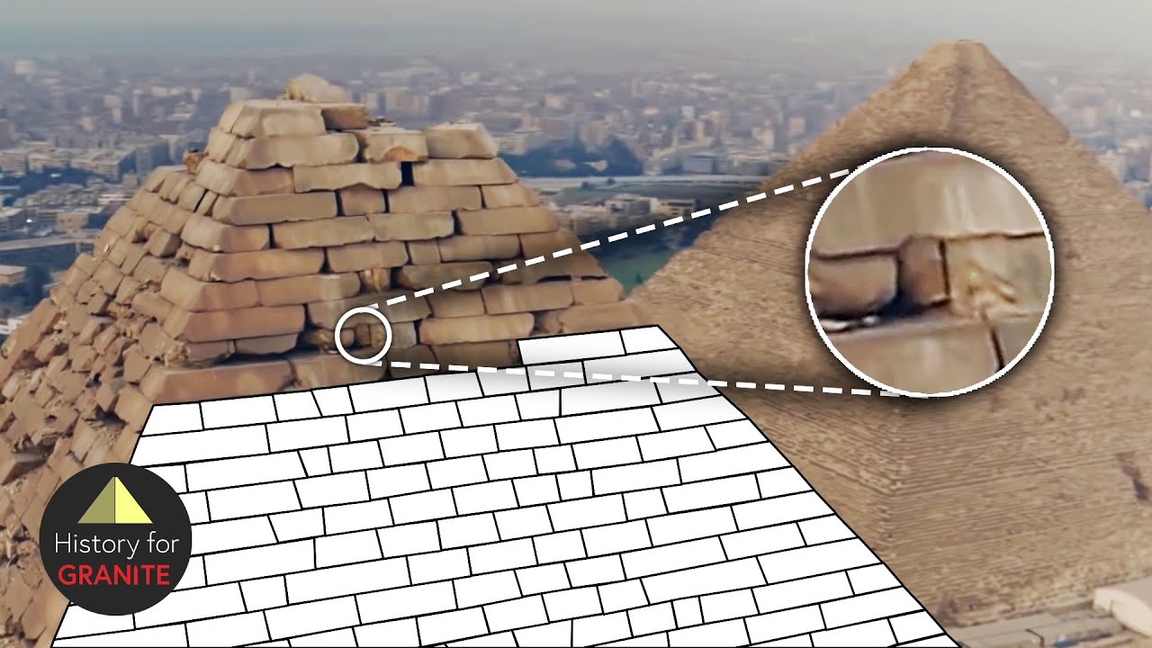 First View of this Pyramid Construction Technique