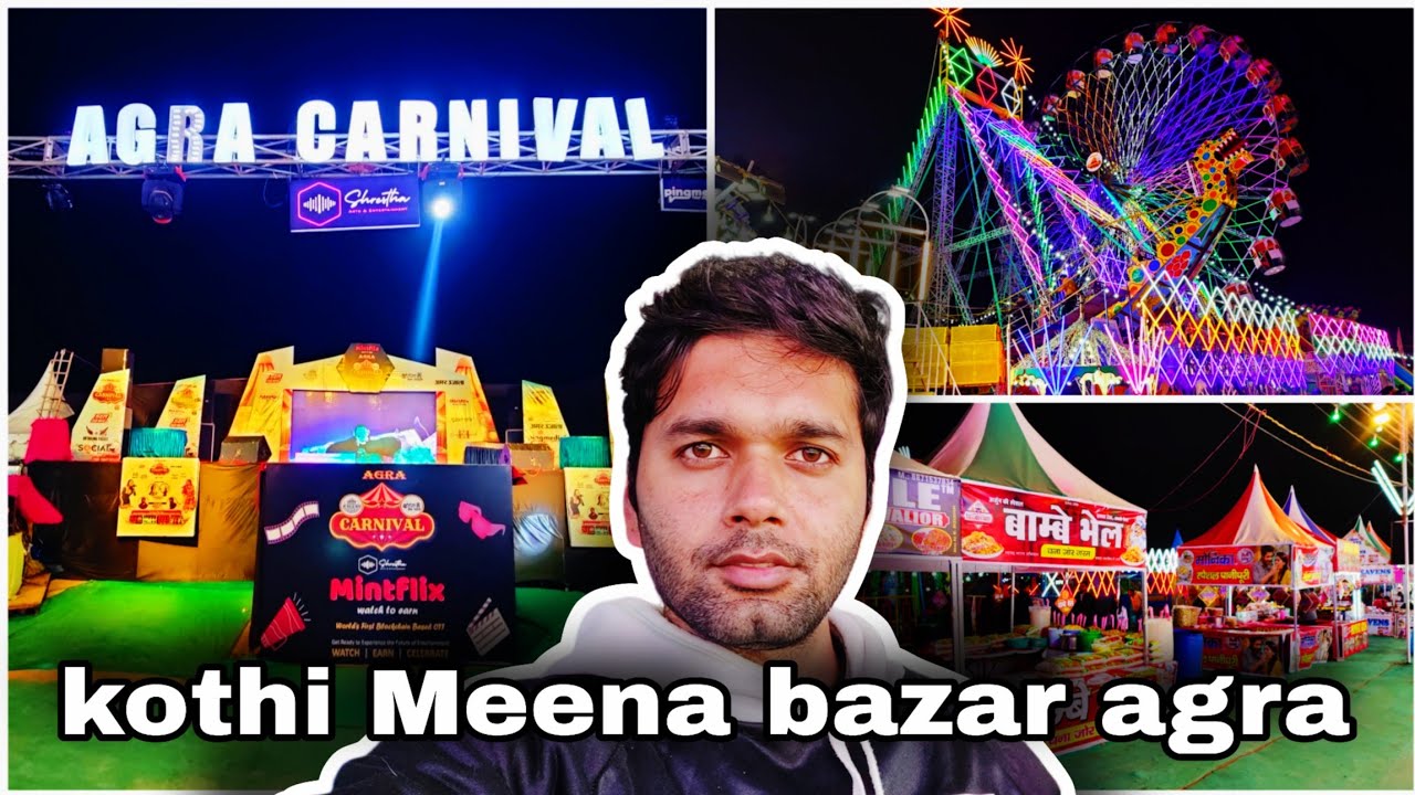 dubai theme carnival Agra 2024| agra carnival 2024| kothi Meena bazar agra