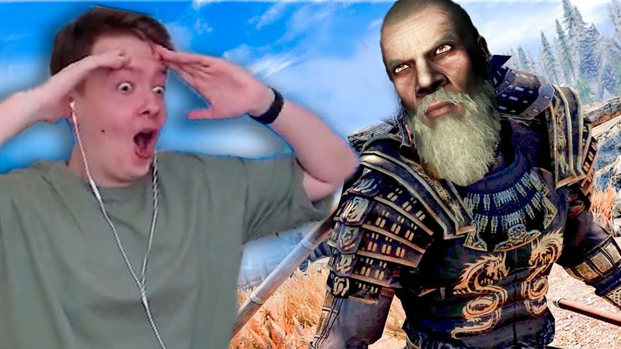 БИЛД ДЕДА С КАТАНОЙ —  Skyrim RFAB #2