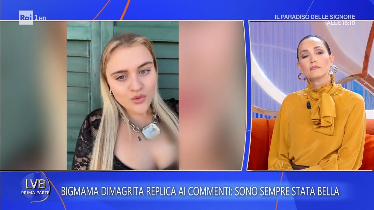 BigMama dimagrita replica ai commenti: 