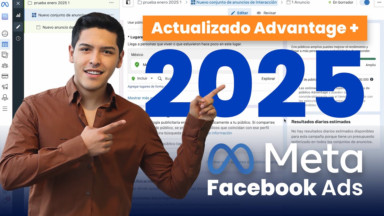 ¡CURSO GRATIS! Cómo hacer CAMPAÑAS EXITOSAS en Facebook Ads 2025 🔥📣 [ACTUALIZADO ADVANTAGE +]
