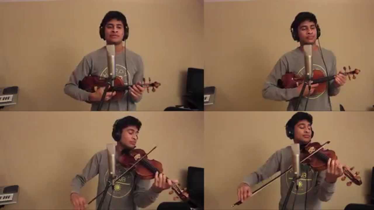 Here Comes The Sun  - VIOLIN COVER - Akshay Dinakar