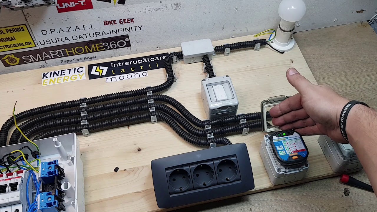 Tester Prize de la Pancontrol cu TEST RCD (diferential 30 mA)