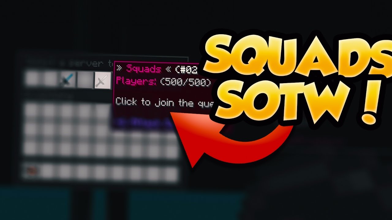 Arcane Squads SOTW (Minecraft PvP) #1