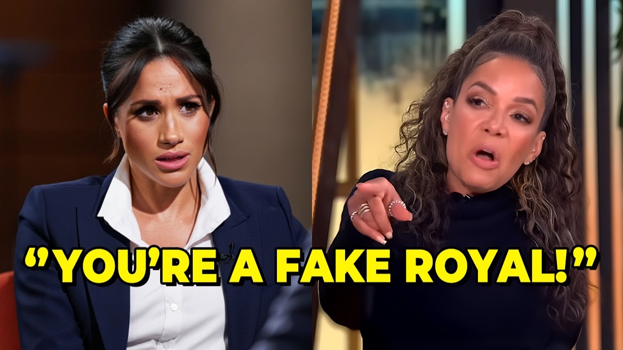 Meghan Markle Kicked Off The View After Heated Confrontation with Sunny Hostin