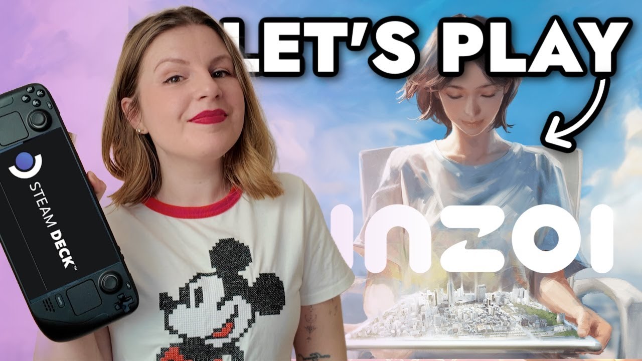 Is Inzoi Any Good on Steam Deck? | Let’s Build, Play & Find Out!