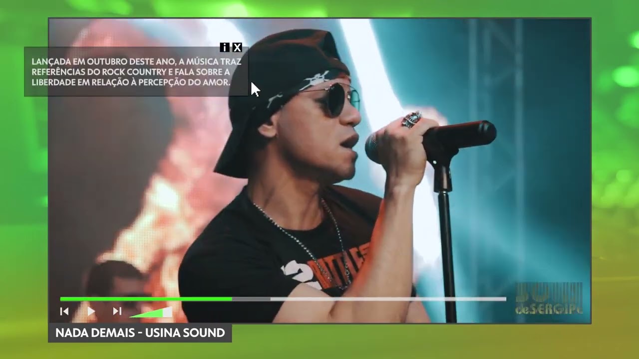 Sons de Sergipe | Usina Sound - Nada demais