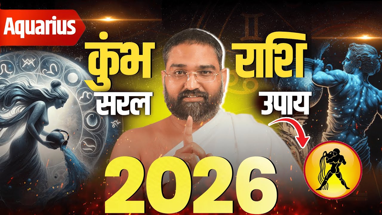 कुंभ राशि 2026: प्रेम, करियर, धन और सफलता का साल | आचार्य मंत्र महारिशि  Yog Bhooshan Maharaj