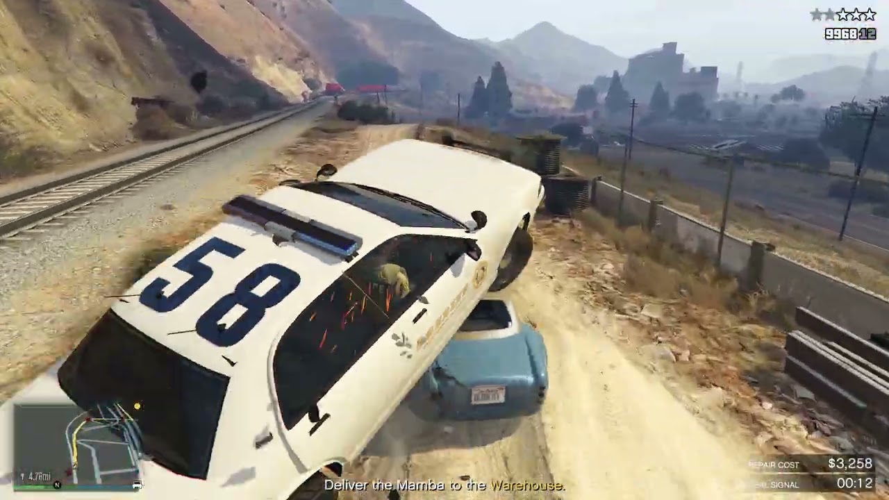 San Andreas Stash House & Stealing Mamba OLDBLU3 in GTA Online PC