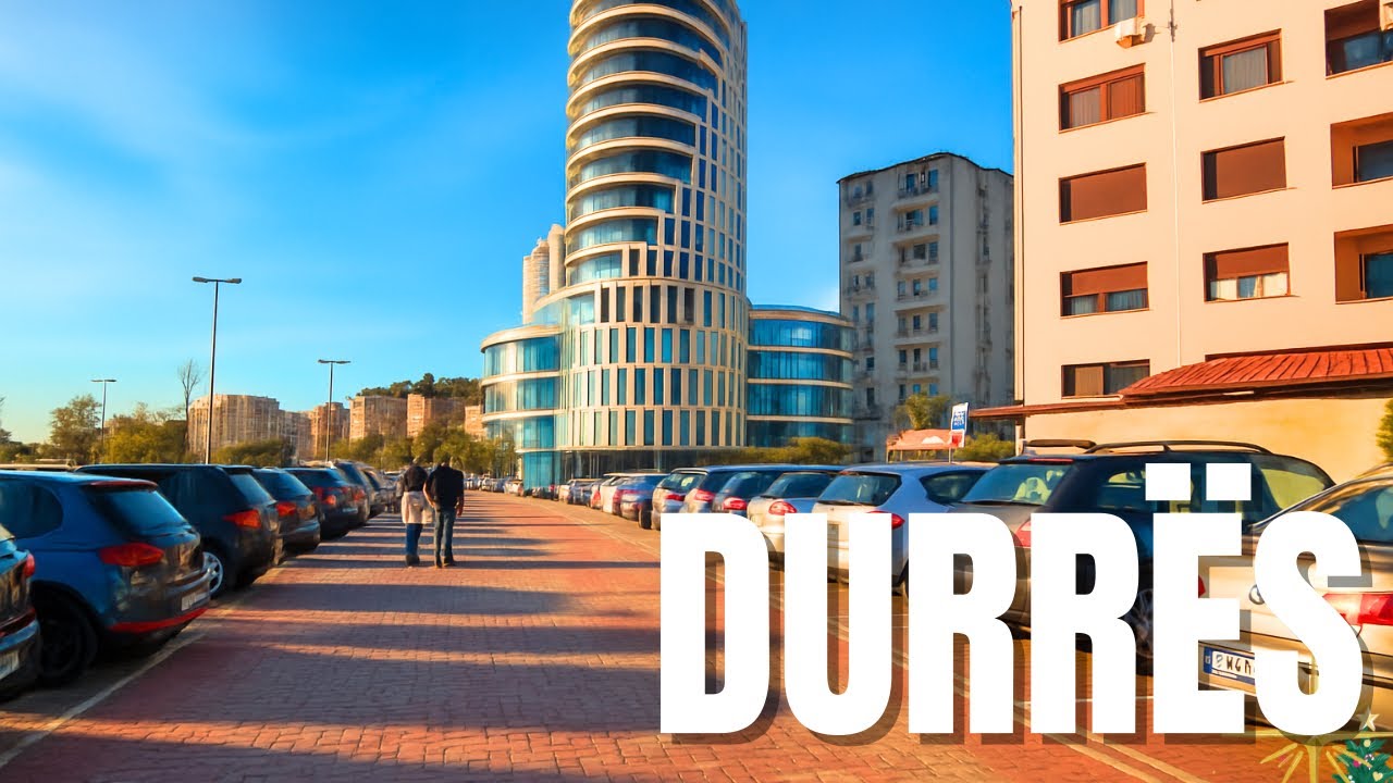 Durrës Albania 🇦🇱 Driving Tour Around the City, November 2025