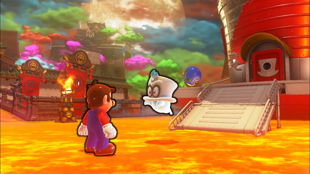 Super Mario Odyssey, but the Floor is Lava - Bowser's Kingdom