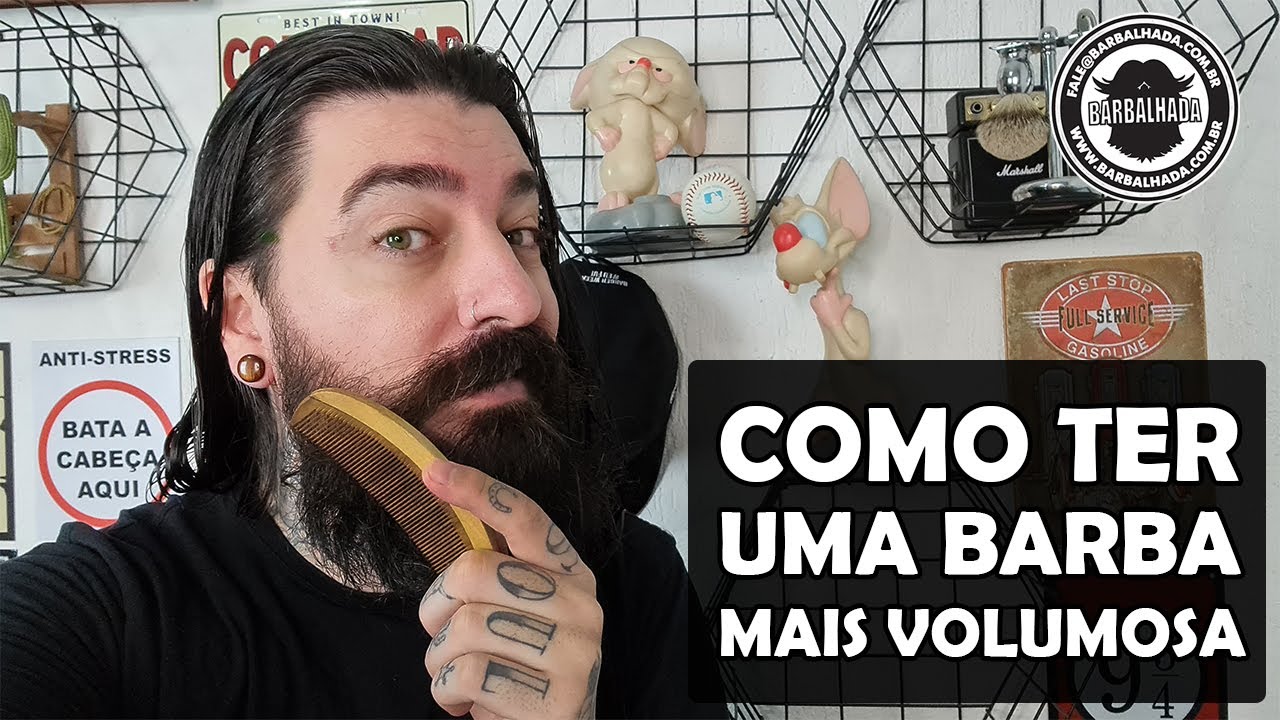 Como ter mais VOLUME na BARBA