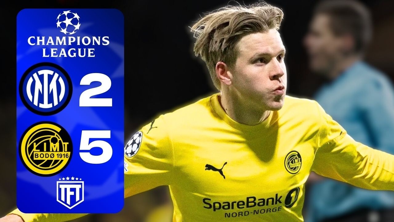 Inter EMBARRASSED! Bodø/Glimt DESTROY Inter!  Inter 2-5 Bodø/Glimt Highlights
