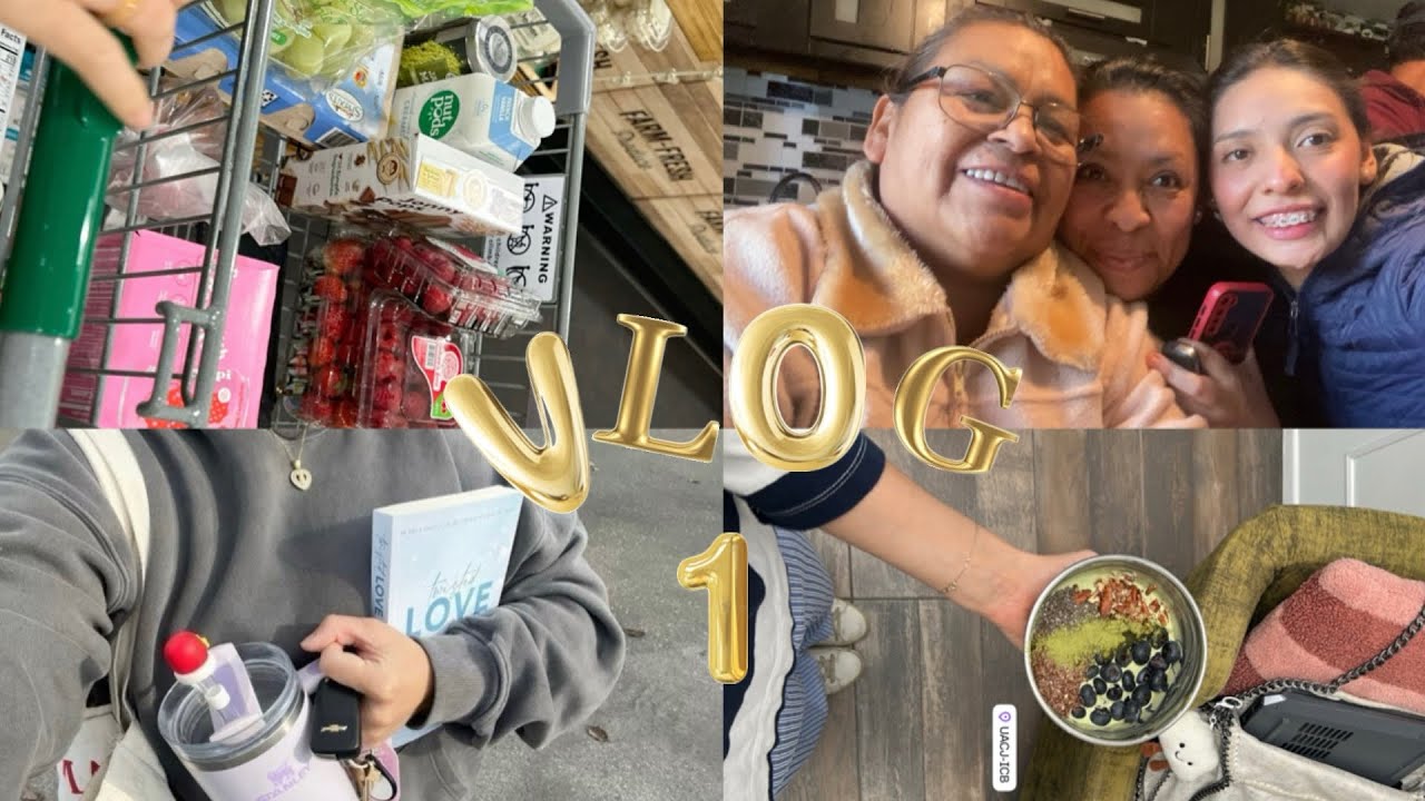 De compras + visitando a mi abue 