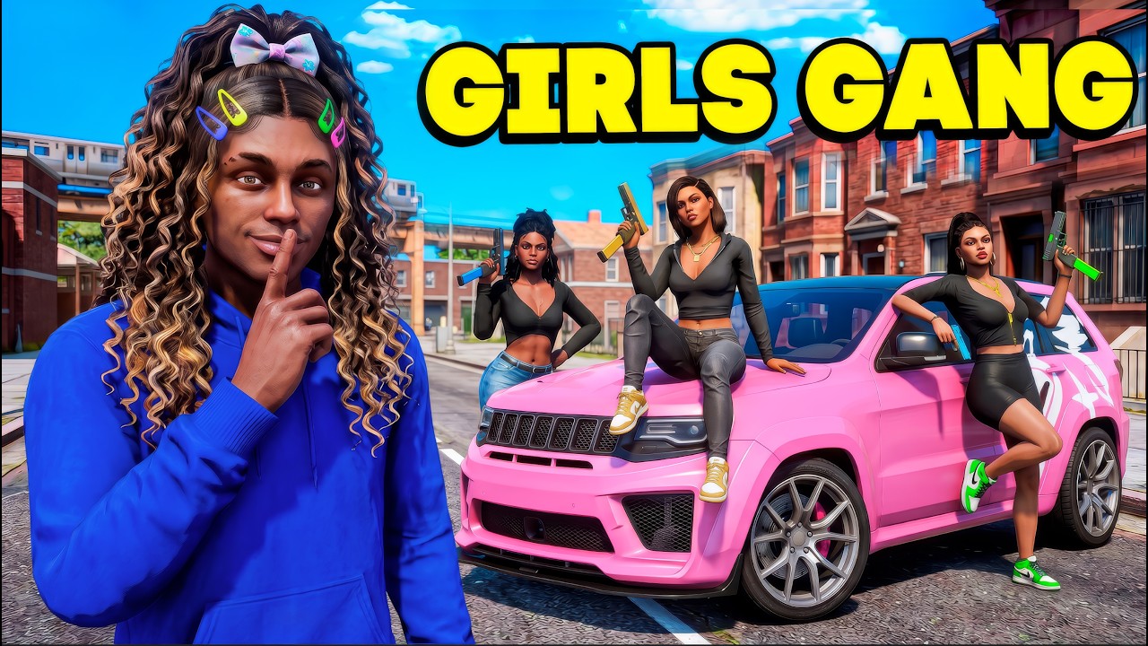 I Went UNDERCOVER In A GIRLS ONLY Gang In GTA 5 RP!