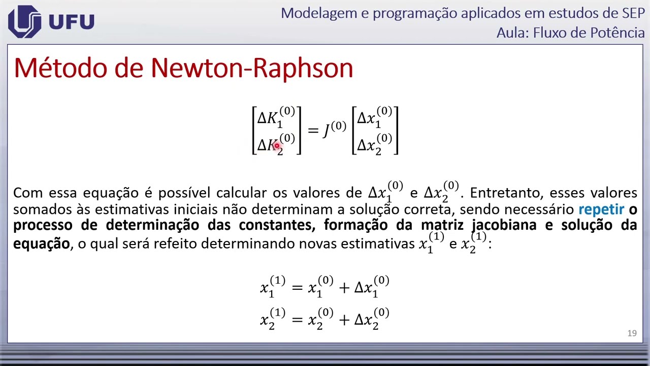 Fluxo de Potência - Newton-Raphson