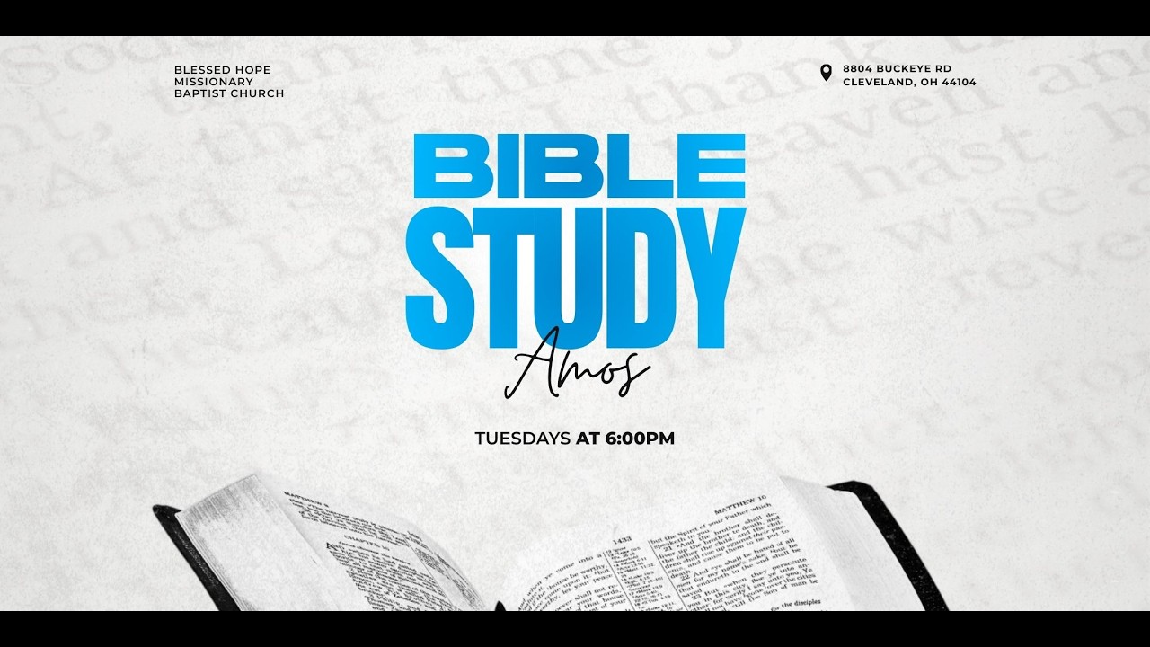 Fill My Cup Bible Class - Amos 8