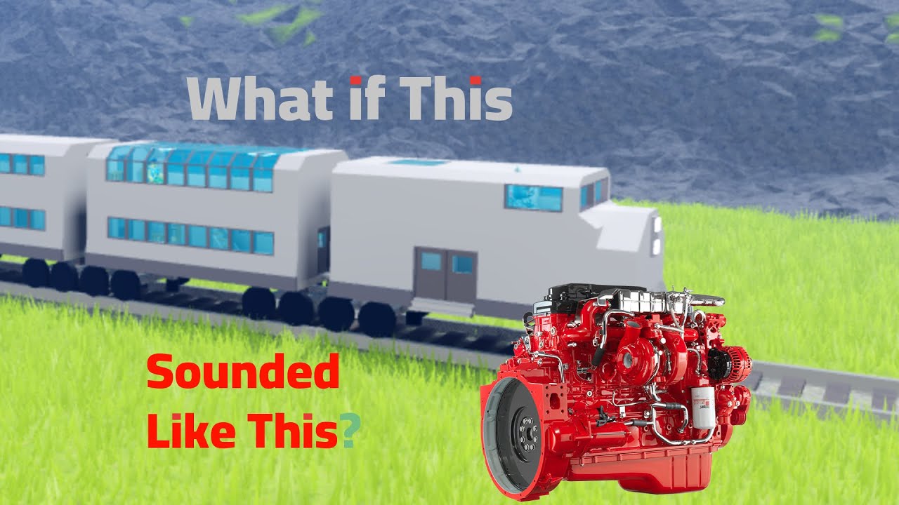 Roblox Train Testing Trains with Different Engines Episode 2: Cummins ISB6.7